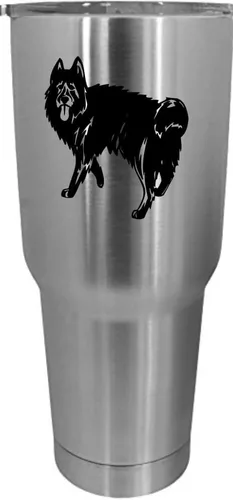 Vista 224 de Cairn Terrier - Vaso grabado con temática de perro, 30 onzas