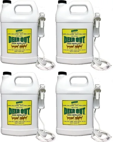 Vista 5 de DEER OUT® Recambio listo para usar de 1 galón - Repelente de ciervos.