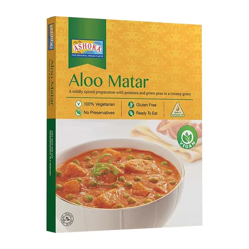 Vista 45 de Ashoka Comidas sin gluten, listas para microondas, veganas con granos negros y frijoles, comidas para calentar y servir, todas naturales Delhi Dal
