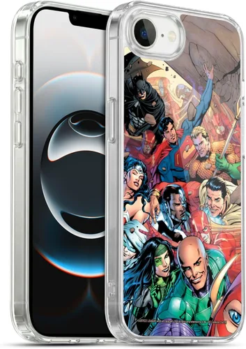 Vista 120 de Head Case Designs Funda de gel con licencia oficial de la Liga de la Justicia DC Comics #10 Darkseid War Comic Book Cover