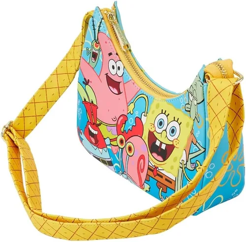 Vista 3 de Loungefly Nickelodeon SpongeBob SquarePants Group Shot - Bolso cruzado