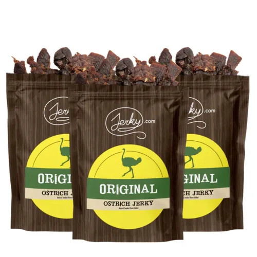 Vista 35 de Jerky 's Exotic Teriyaki Venison Jerky - Bocadillos de carne de caza salvaje, aperitivos exóticos, ricos en proteínas, totalmente naturales, sin