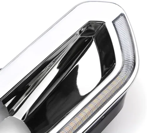 Vista 5 de Dreamseek Luz antiniebla LED DRL para Toyota Hilux Revo 2020 2021 2022 (8ª generación) Luz diurna frontal con señal de giro secuencial dinámica