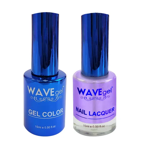 Vista 109 de WAVEGEL - Juego dúo de gel y esmalte de uñas a juego - Colección Royal - #001 ¡Blanco sobre blanco! I 0.5 onzas
