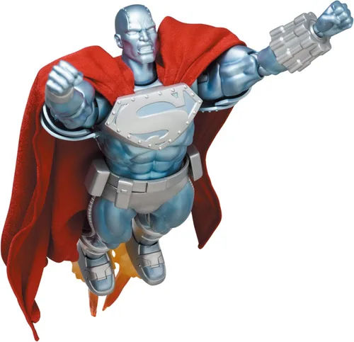Vista 4 de El regreso de Superman: Figura de acción de Mafex de acero