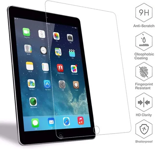 Vista 3 de KIQ Paquete de 3 protectores de pantalla de vidrio templado para iPad 10.2, protector de pantalla de 9ª generación, compatible con 9ª 8ª y 7ª