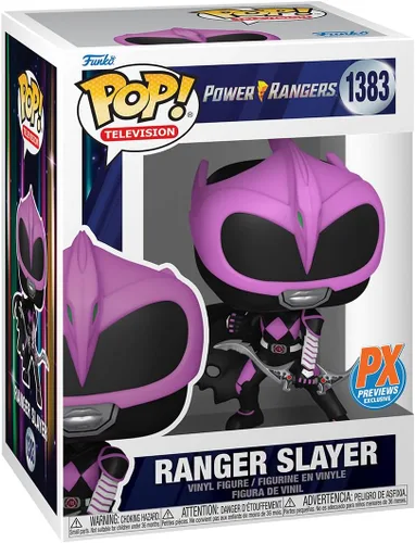 Vista 2 de Pop! Television: Mighty Morphin Power Rangers - Figura de vinilo PX del 30 aniversario de Ranger Slayer
