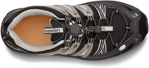 Vista 4 de Zapatillas deportivas para hombre en negro by Dr. Comfort Gris