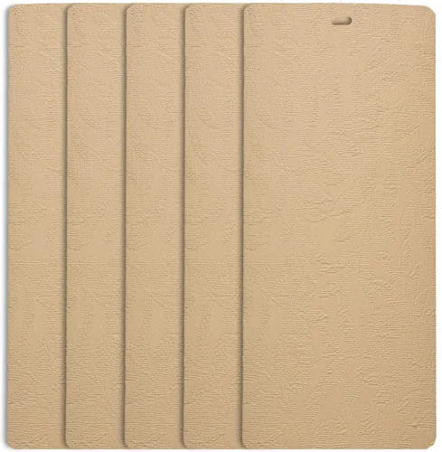 Vista 8 de DALIX Rainforest Cream - Láminas verticales con textura ciega (46.5 unidades, 5 unidades)