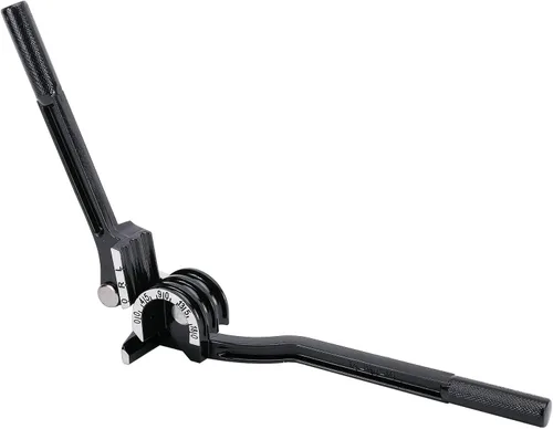Vista 2 de Dobladora de tubos, dobladora de tubos Dobladora de línea de freno de 180 grados para tubos de 1/4", 5/16" y 3/8", dobladora manual 3 en 1