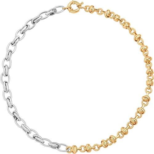 Vista 30 de Aobei Pearl - Gargantilla de oro de 18 quilates con cadena de clip, cadena de bolas y dijes perlas barrocas biwa para mujeres Cadena de estación