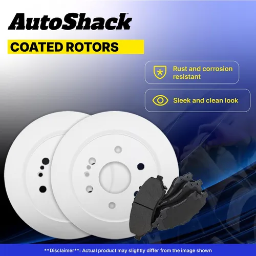 Vista 6 de AutoShack Rotores de Freno Delanteros y Traseros Pastillas de Freno de Cerámica Repuesto Para Nissan 370Z 350Z INFINITI G35 M35 EX35 G25 QX50 M45