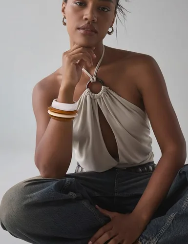 Vista 4 de Pulsera de resina gruesa para mujer, estilo vintage, de resina de carey, juego de pulseras anchas de acetato, pulsera acrílica, joyería