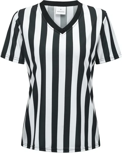 Vista 5 de ChinFun Official Referee Costume Women's Ref Shirt V-Neck