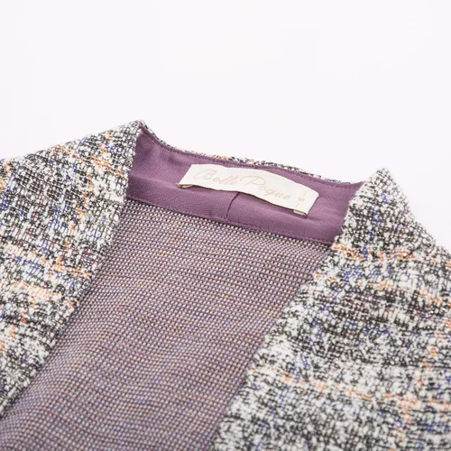 Vista 5 de Belle Poque - Chaqueta de manga larga con volantes para mujer