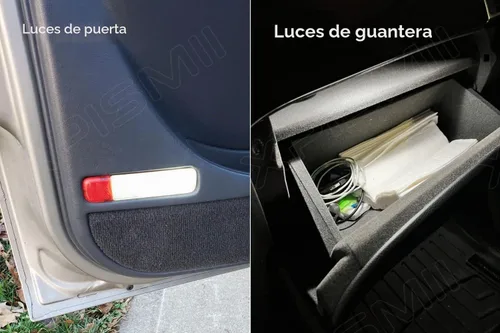 Vista 6 de Xpismii Kit de 12 piezas de luces LED interiores blancas de 6000K, paquete de repuesto para Chevy Chevrolet Silverado/GMC Sierra 1999 2000 2001 2002
