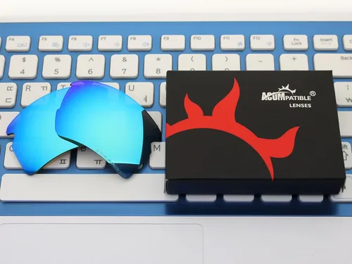 Vista 6 de ACOMPATIBLE 4 pares de lentes polarizadas de repuesto para Oakley Flak 2.0 XL OO9188 Pack P7