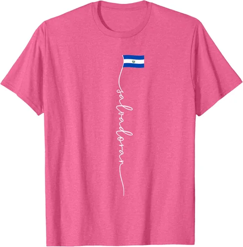Vista 37 de Camiseta con la bandera salvadoreña de El Salvador