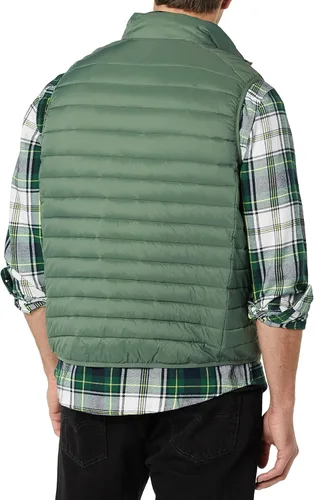 Vista 5 de Tienda Essentials Men's Lightweight Water-Resistant Packable Puffer Vest