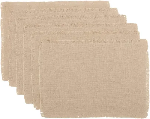 Vista 9 de VHC Brands Farmhouse Holiday - Alfombra de arpillera blanca vintage para mesa y cocina, 13 x 48 pulgadas