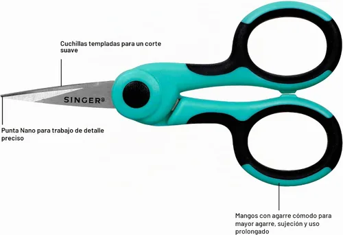 Vista 4 de Kits de Costura SINGER ProSeries con Herramientas de Costura (Paquete de Tijeras y Descosedor)