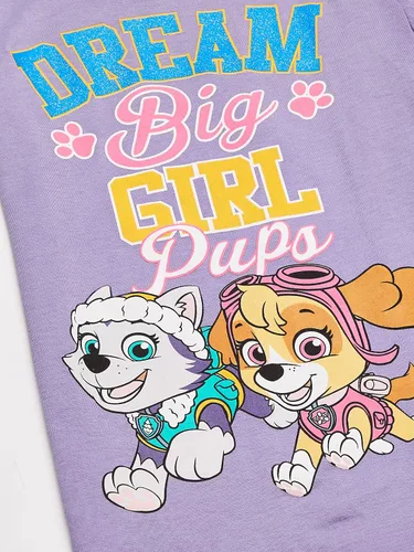 Vista 2 de Nickelodeon Girls' Paw Patrol Short Sleeve Tee Shirt