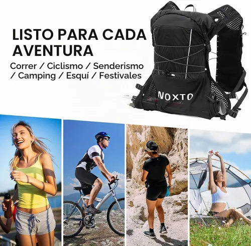 Vista 8 de IX INOXTO Running Vest Hydration Backpack, Lightweight Running Backpack