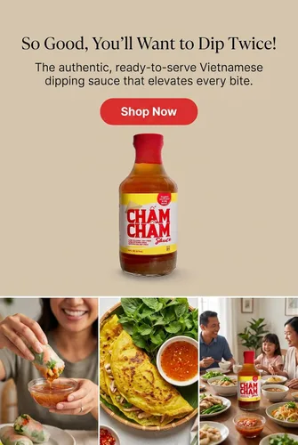 Vista 11 de Cham Cham Sauce (Salsa vietnamita tradicional) (versión de salsa de pescado suave) (16 onzas líquidas)