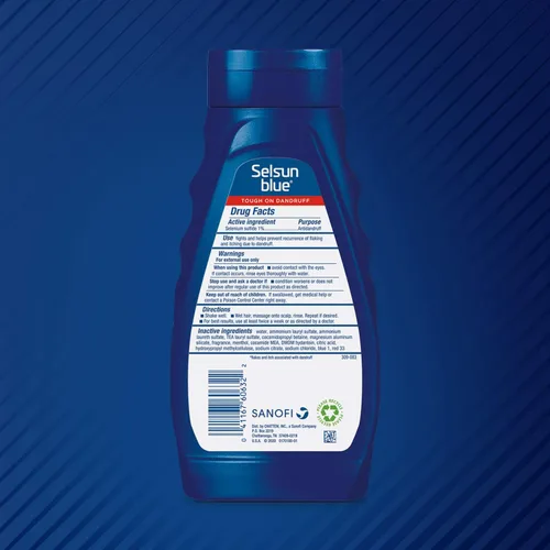 Vista 3 de Selsun Blue Champú anticaspa de máxima fuerza de 11 onzas + Method Espuma Jabón de Manos Cascada Paquete de 10 onzas