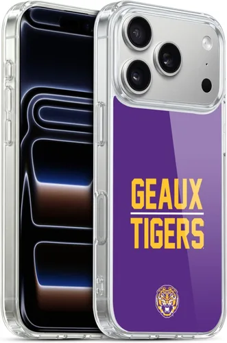 Vista 174 de Head Case Designs Funda de gel suave con licencia oficial de la Universidad Estatal de Louisiana LSU Camou compatible con Apple iPhone 7 Plus/iPhone