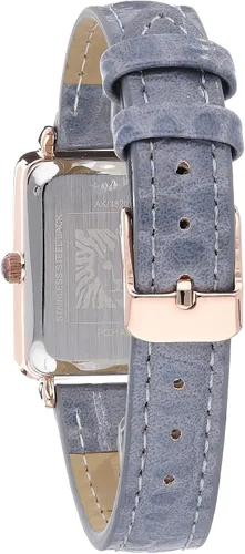 Vista 2 de Anne Klein AK3820 Reloj con correa de grano de cocodrilo acentuada con purpurina