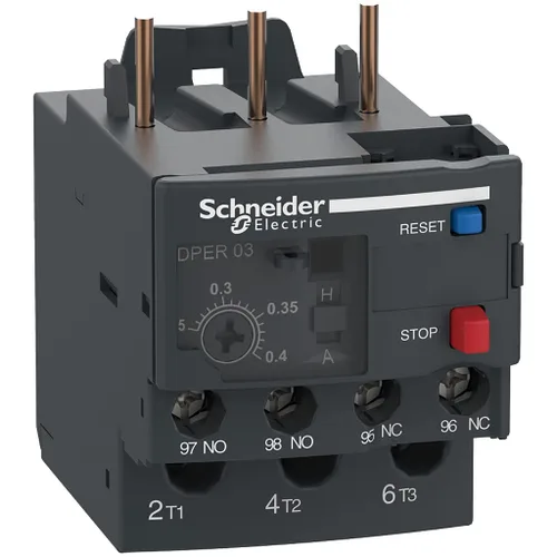 Vista 14 de Schneider Electric DPER32 Easy TeSys Relé de sobrecarga térmica con reinicio manual/automático, terminales de abrazadera de tornillo Se utiliza