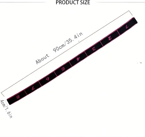 Vista 2 de Fitness Resistance Band for Stretching and Yoga