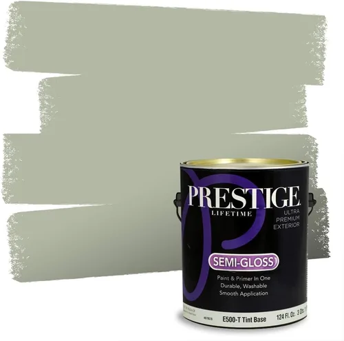 Vista 157 de Prestige Paints - 2 en 1, pintura base y pintura de exterior, E100-N-735BM
