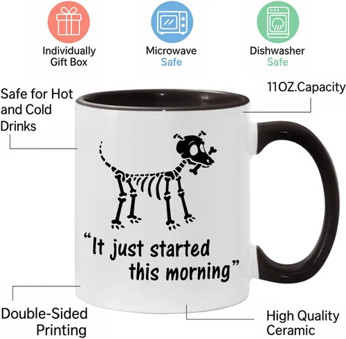 Vista 3 de Vet Tech - Taza de café de 11 onzas con posavasos de cerámica para mujeres y hombres, regalos de la semana de la tecnología veterinaria