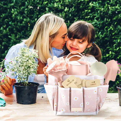 Vista 4 de ZICOTO El mejor juego de jardinería para niños: el juego de jardinería perfecto para niños pequeños con herramientas duraderas y seguras para una