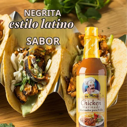 Vista 7 de Chef Merito Adobo de pollo, cítricos y ajo infundido, botella de 25 onzas Para asar y arroz, parrilla, barbacoa, hornear y saltear, adobo de aves