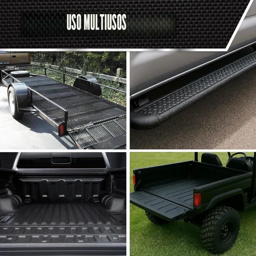 Vista 8 de Rust-Oleum 342668 - Revestimiento para caja de camioneta antióxido, 1 cuarto de galón, color negro