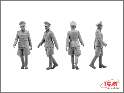 Vista 4 de ICM Modelos Segunda Guerra Mundial Equipo de Construcción de Personal Alemán