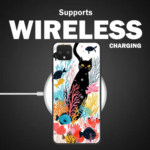 Vista 395 de Funda delgada para Google Pixel 4 XL, funda delgada de silicona de TPU suave a prueba de golpes para Google Pixel 4 XL, astronauta Galaxy