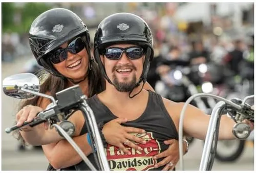 Vista 3 de Harley-Davidson womens Classic Square Sunglasses