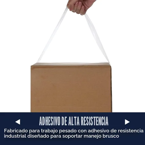 Vista 5 de PANDRI Cinta de embalaje transparente, 36 rollos de cinta de embalaje resistente para embalaje de envío, sellado en movimiento, 1.88 pulgadas