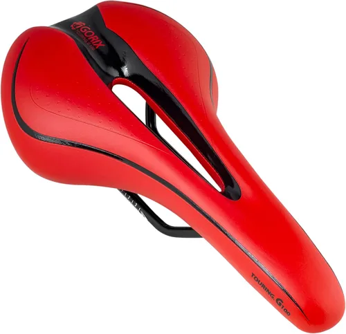 Vista 13 de Sillín GORIX para Bicicleta Cómodo con Cojín y Riel para Bicicleta de Montaña y Carretera para Hombres y Mujeres (GX-C19)