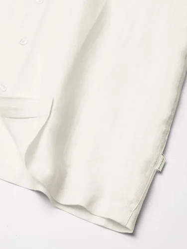 Vista 3 de Cubavera Camisa Dobby de un bolsillo para hombre