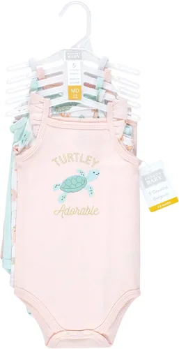 Vista 2 de Hudson Baby - Mamelucos unisex, sin mangas y de algodón, para bebé