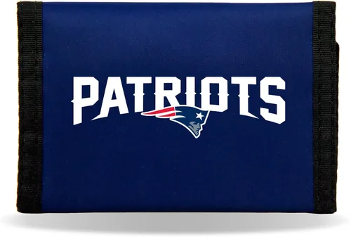 Vista 13 de Rico Industries NFL Football - Cartera de nailon de tres pliegues