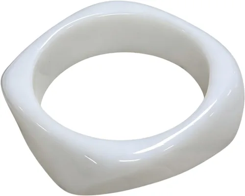 Vista 6 de Fuqimanman2020 Pulsera cuadrada irregular de resina acrílica retro colorida gruesa geométrica para mujer Verde