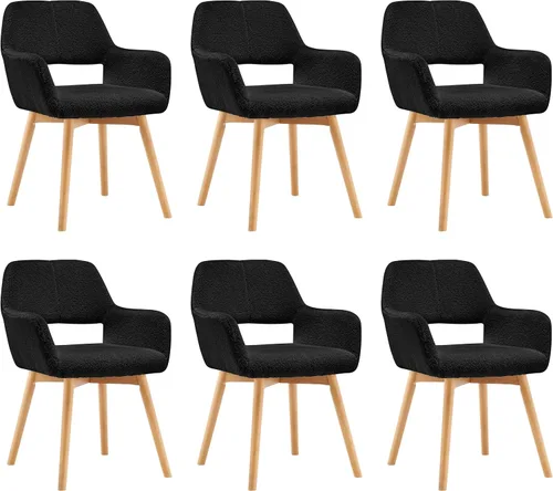 Vista 41 de Silla de Escritorio Sin Ruedas Silla de Acento Cómoda para Sala de Estar Comedor Dormitorio Silla de Tocador Silla de Maquillaje Oficina en Casa