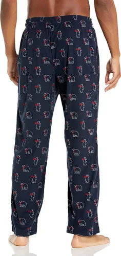 Vista 2 de Nautica Men's Sustainably Crafted Plaid Fleece Sleep Pant