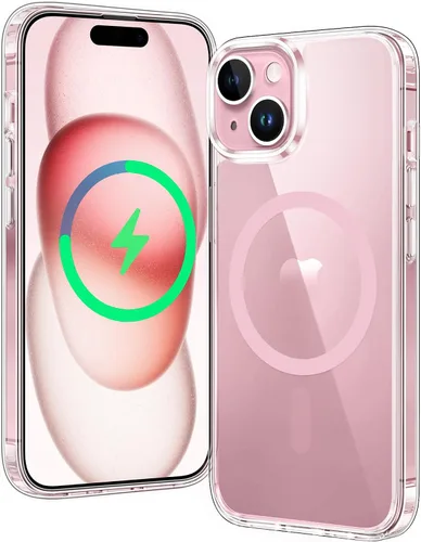 Vista 51 de FNTCASE para iPhone Air Case Clear: Fundas magnéticas para teléfono con protector de pantalla a prueba de caídas, compatibles con Magsafe, delgadas
